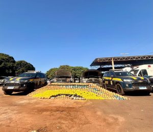 PRF apreende 591,5 quilos de cocaína em Campo Grande; fuga na BR-060 termina em prisão